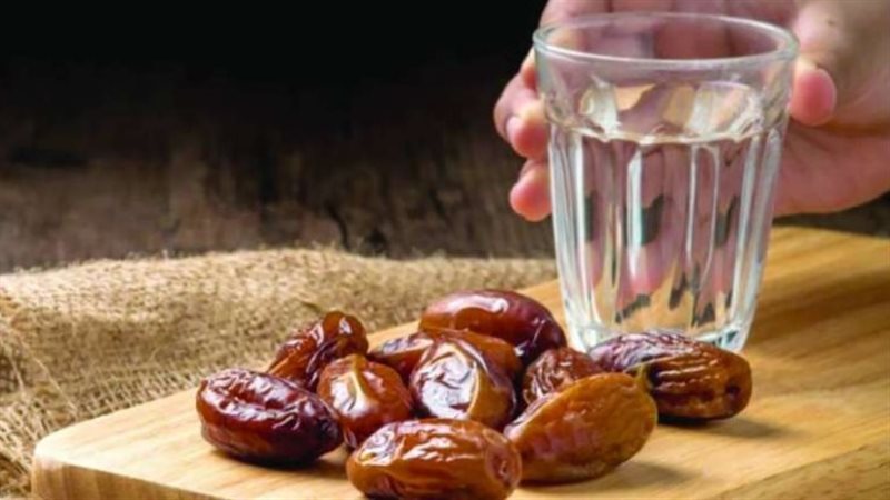 وقت الإمساك عن الطعام