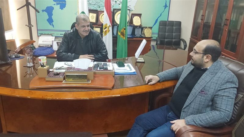 لقاء رئيس شركة مياه