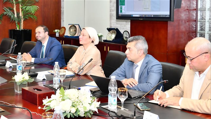 اجتماع وزيرة البيئة،