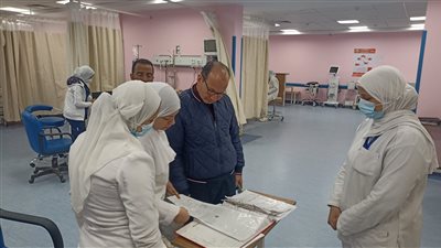مجازاة عاملين بالعناية المركزة بمستشفى القناطر الخيرية 