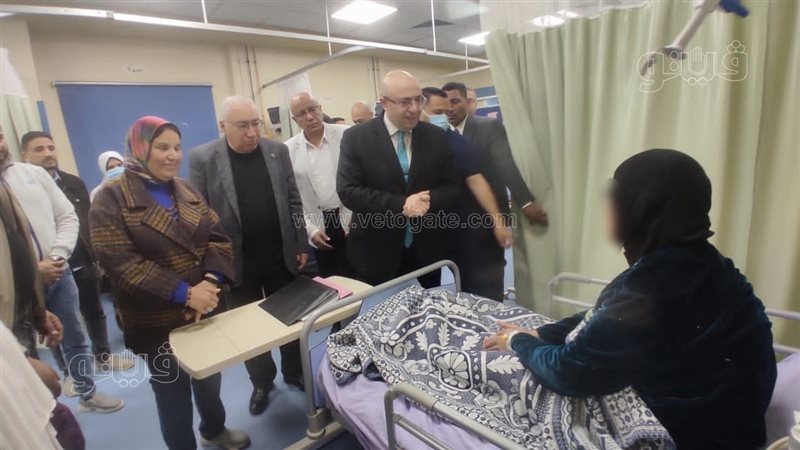 محافظ بني سويف يطمئن