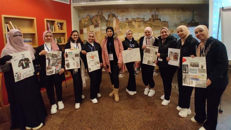 طالبات جامعة أسيوط،