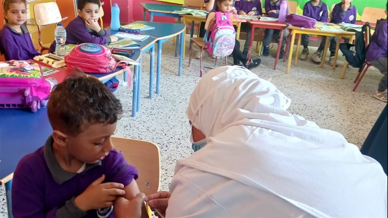 تطعيم الطلاب، فيتو