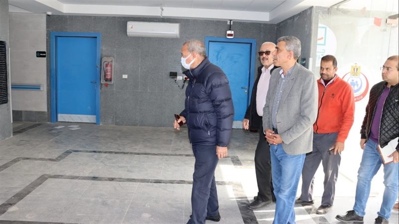 محافظ القليوبية خلال
