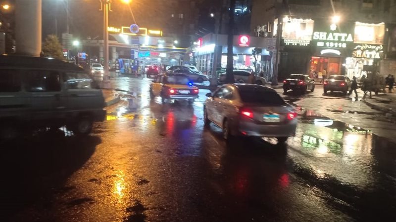 أمطار غزيرة على الإسكندرية،