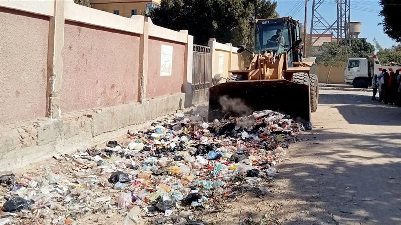 رفع القمامة بأسيوط،