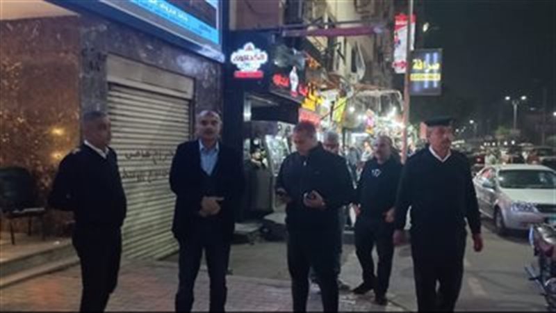 رئيس حي الدقي يقود