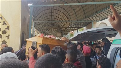 جنازة شعبية لجثمان مريم مجدي ضحية البحث عن بناتها في سويسرا بمسقط رأسها 