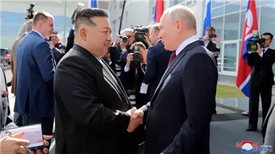 بوتين وكيم 