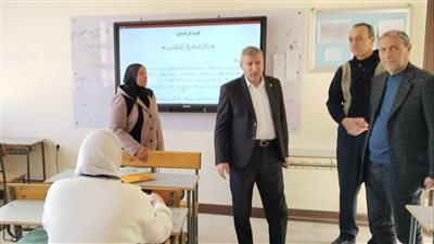  وكيل تعليم دمياط يتفقد مدارس إدارة دمياط الجديدة