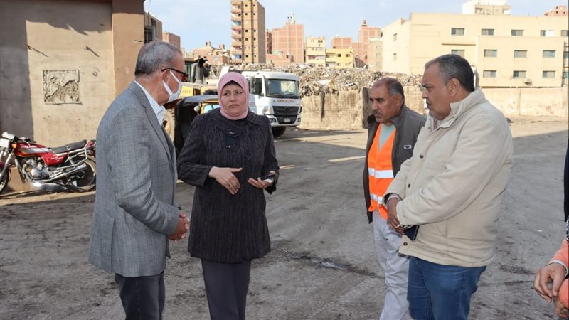 محافظ القليوبية خلال