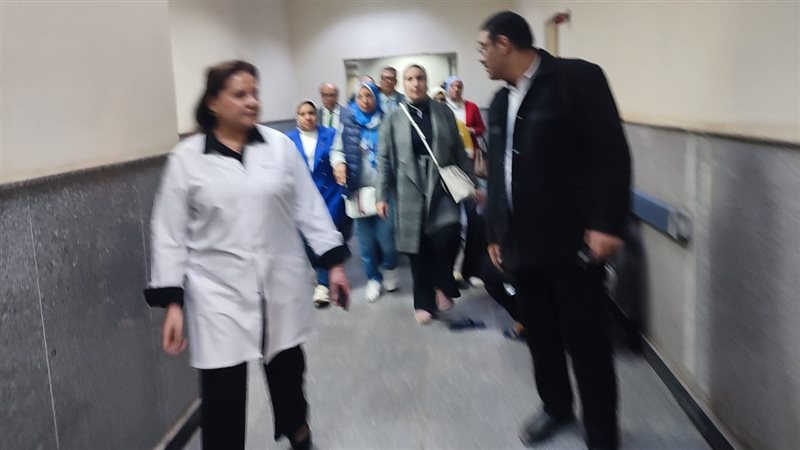 وفد لجنة الصحة بمجلس
