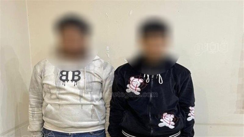 ضبط متهميمن بسرقة