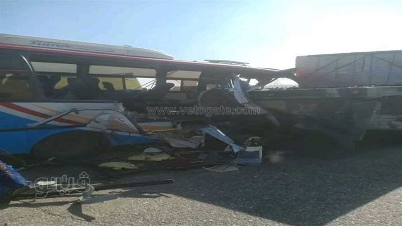 حادث انقلاب اتوبيس