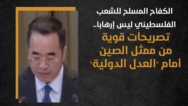 ممثل الصين أمام محكمة