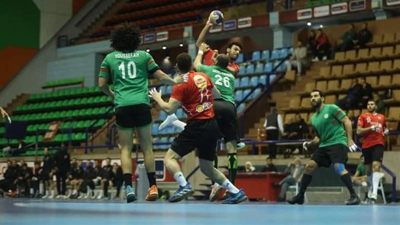 رجال يد الأهلى يفوز