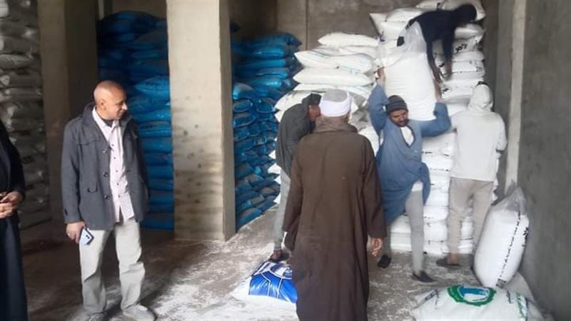ضبط أسمدة مدعمة بأسيوط،