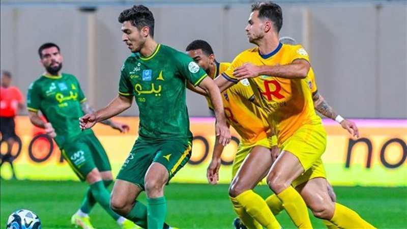 محمد شريف خلال مباراة