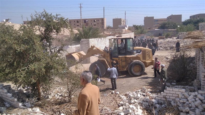 حملة إزالة بأسيوط،