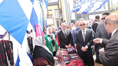 وزير التعليم ومحافظ الدقهلية يفتتحان معرض المدرسة المنتجة أهلا رمضان بمدينة المنصورة