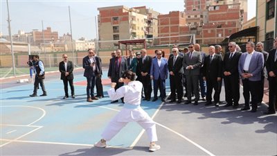 وزير التعليم يفتتح 3 مدارس بالدقهلية