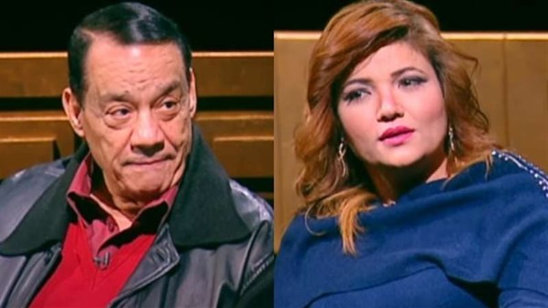 حلمي بكر وزوجته،