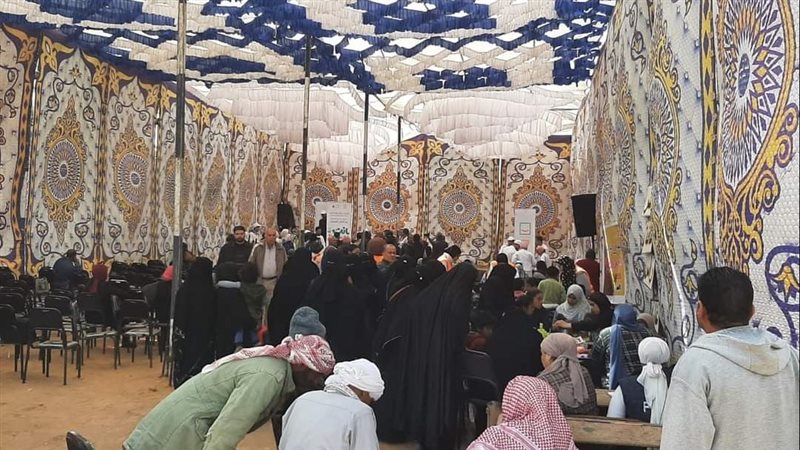 قافلة طبية بقرية