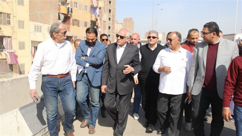 محافظ الجيزة في جولة