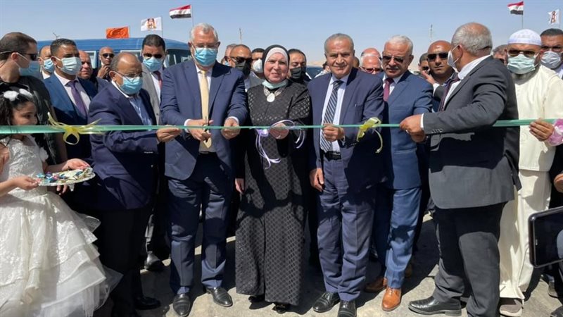 جانب من افتتاح معمل