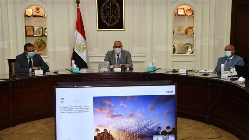 اجتماع وزير الإسكان