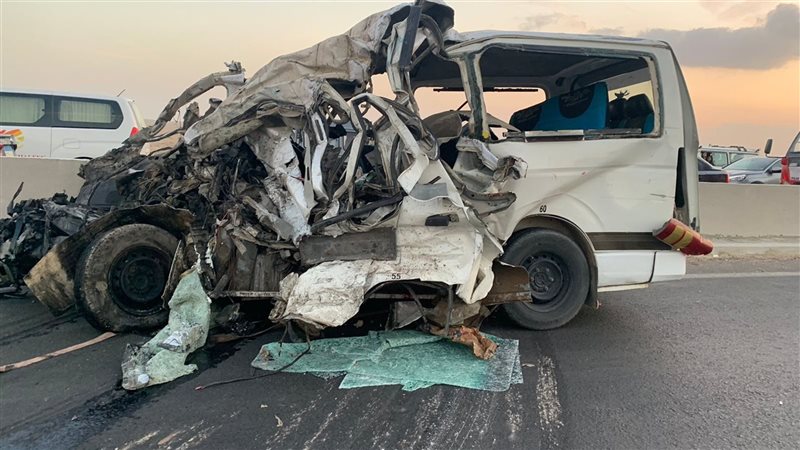 حادث الطريق الأوسطى