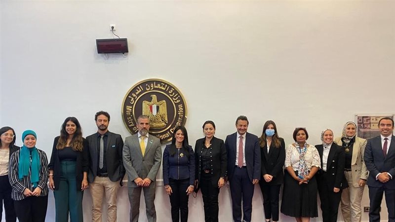 وزيرة التعاون الدولي