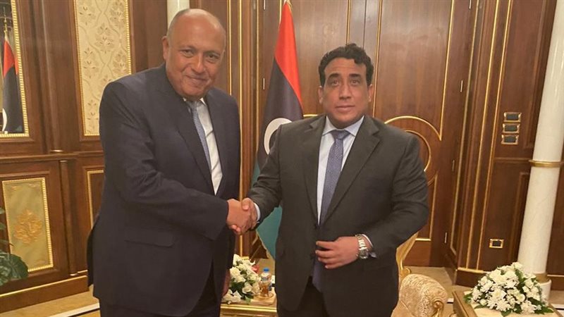 سامح شكري في ليبيا