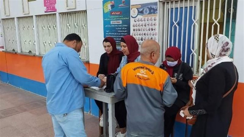 تلقي العاملين بالمترو
