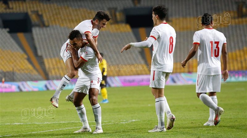 من مباراة الزمالك