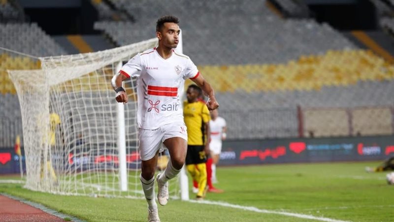 من مباراة الزمالك