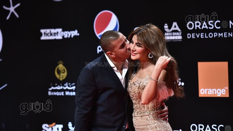 محمد زيدان وزوجته