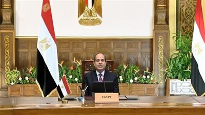 السيسي: نواجه تحديات المياه بالتعاون معًا ونتفادى التناحر حولها فلا يخرج منا أحد فائزًا في صراع متهور