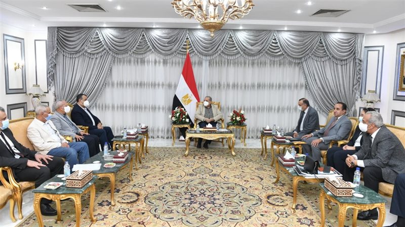 اجتماع وزير الإنتاج