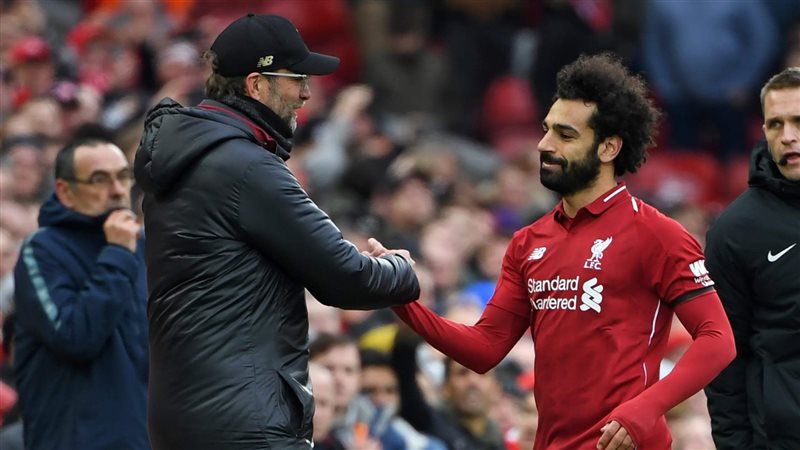 كلوب ومحمد صلاح