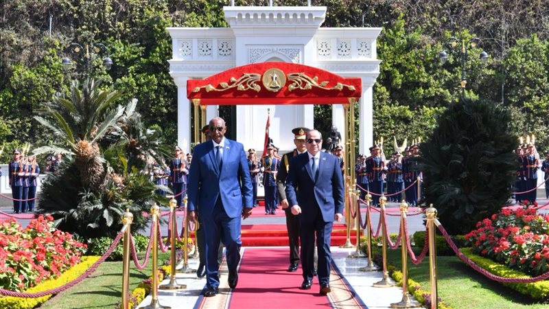 الرئيس السيسي والبرهان.فيتو