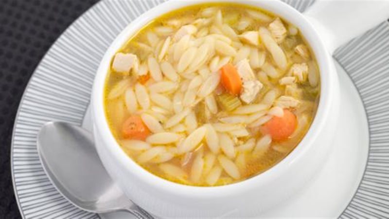 شوربة دافئة، فيتو