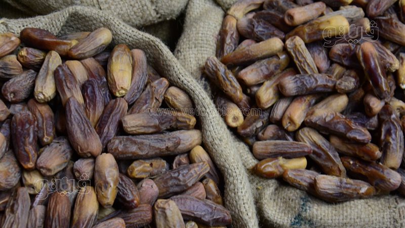 بلح مجفف، فيتو