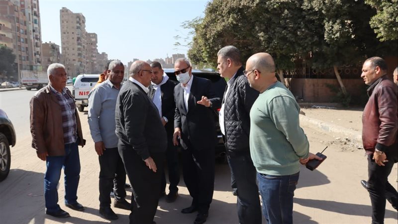 محافظ القليوبية خلال