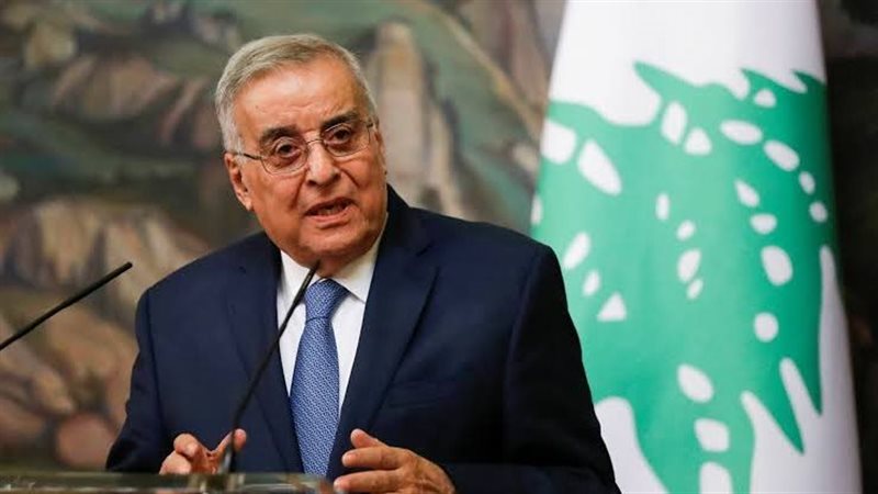 وزير الخارجية اللبنانى،