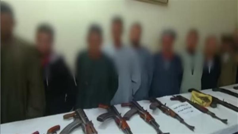 ضبط 34 قطعة سلاح
