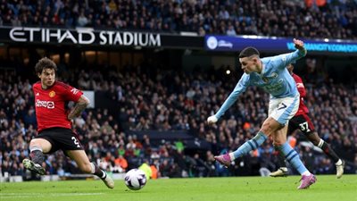 فودين يحقق رقما قياسيا جديدا بعد هدفيه في شباك مانشستر يونايتد