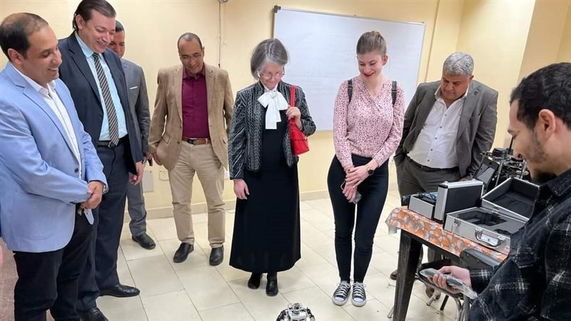 جامعة بنها تستقبل