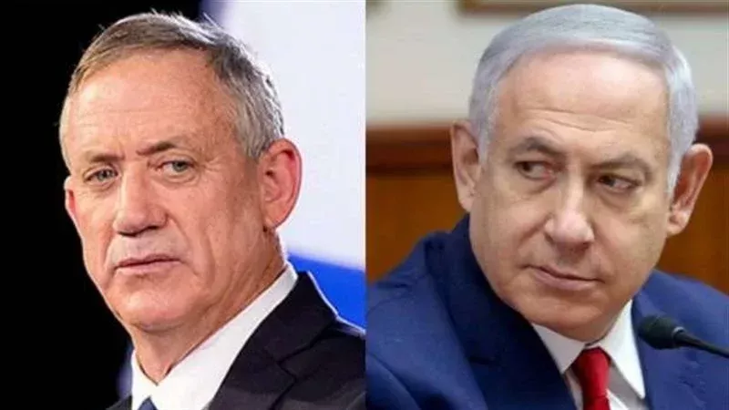 نتنياهو وجانتس، فيتو
