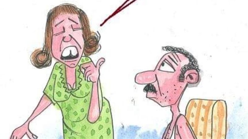 ياميش رمضان في كاريكاتير